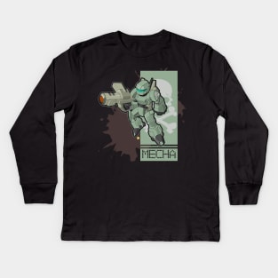 mecha Kids Long Sleeve T-Shirt